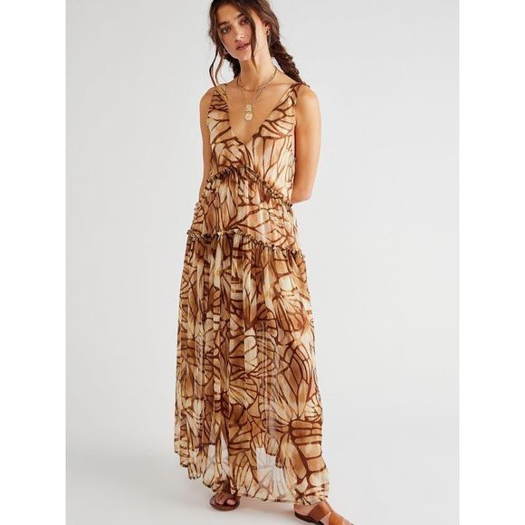 Free People Julianna Maxi Dress - Picture 1 of 7
